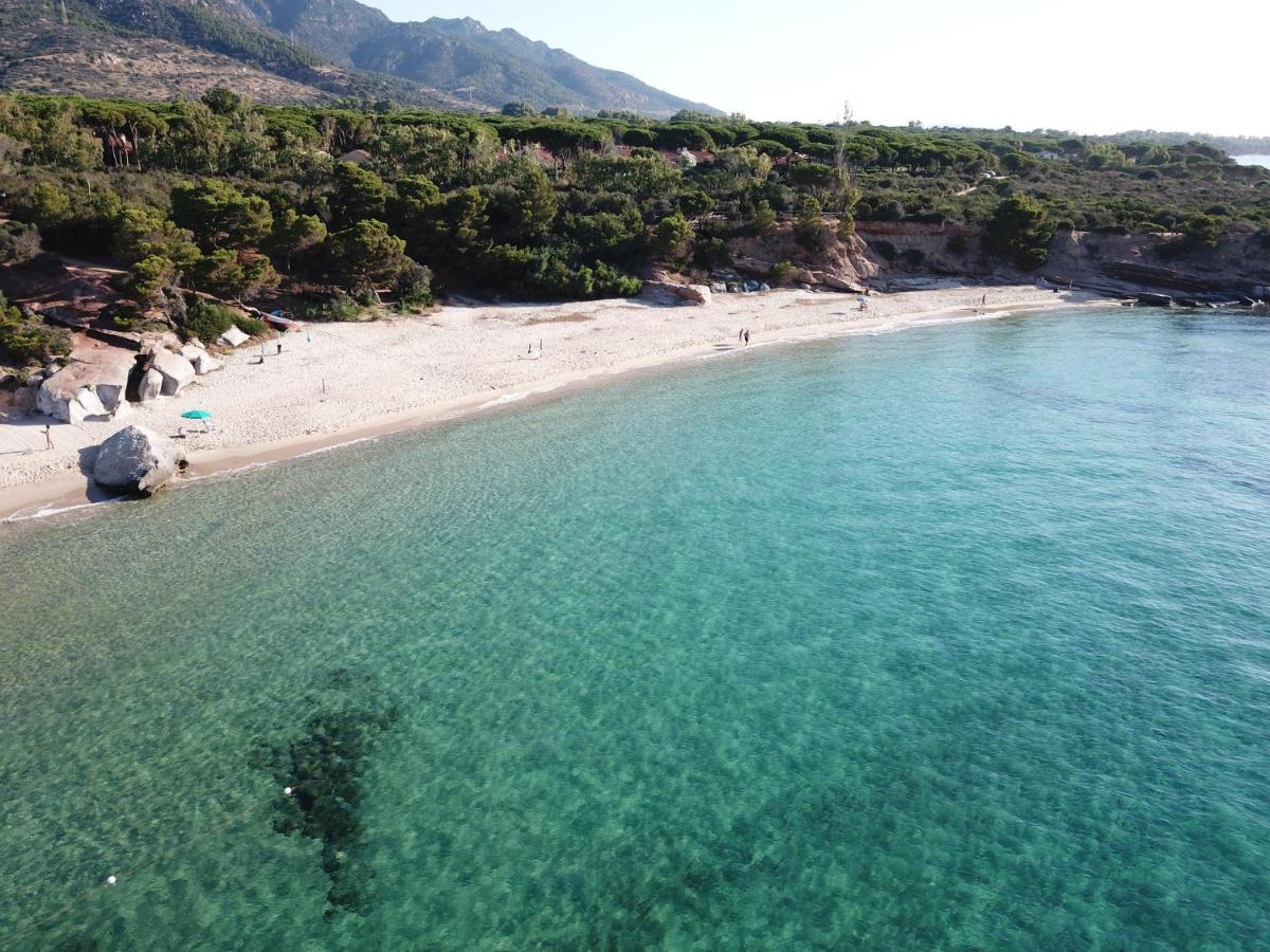 Calaverde - Santa Margherita di Pula - Deliziosa villetta a 200m da una bella spiaggia Esterno foto